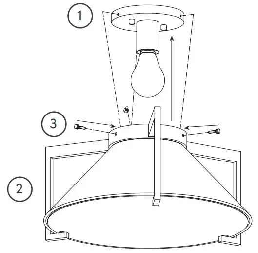 nathan james 11151 Jace Flush Mount - fig 12