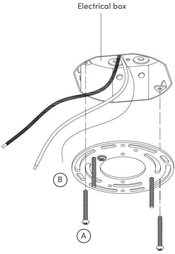 nathan james 11151 Jace Flush Mount - fig 4