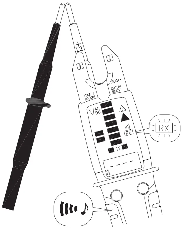 APPA VTA True RMS Electrical Tester - Continuity Check
