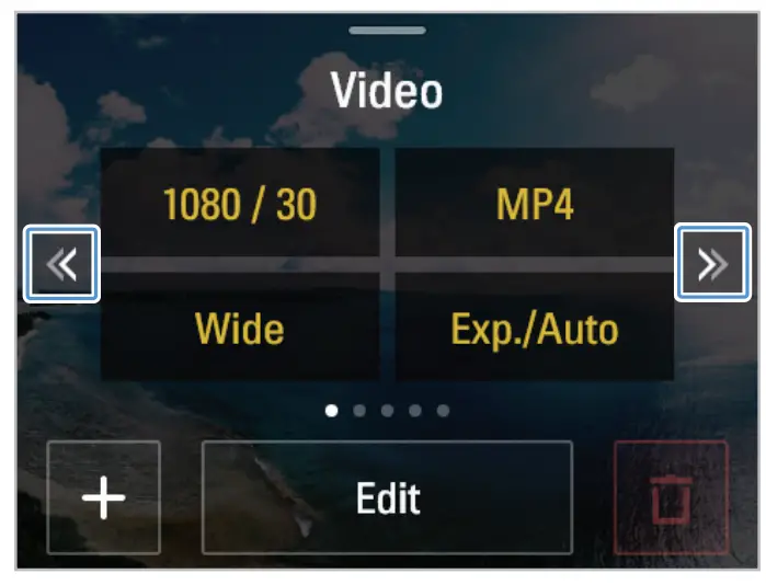 THINKWARE NC200 National Geographic Gimbal Camera - Video mode screen1