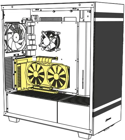 Optional Vertical Graphics Card Kit