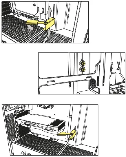 Extra Graphics Card Holder