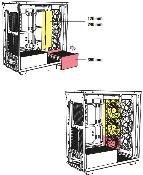 Install Radiator on Side Panel