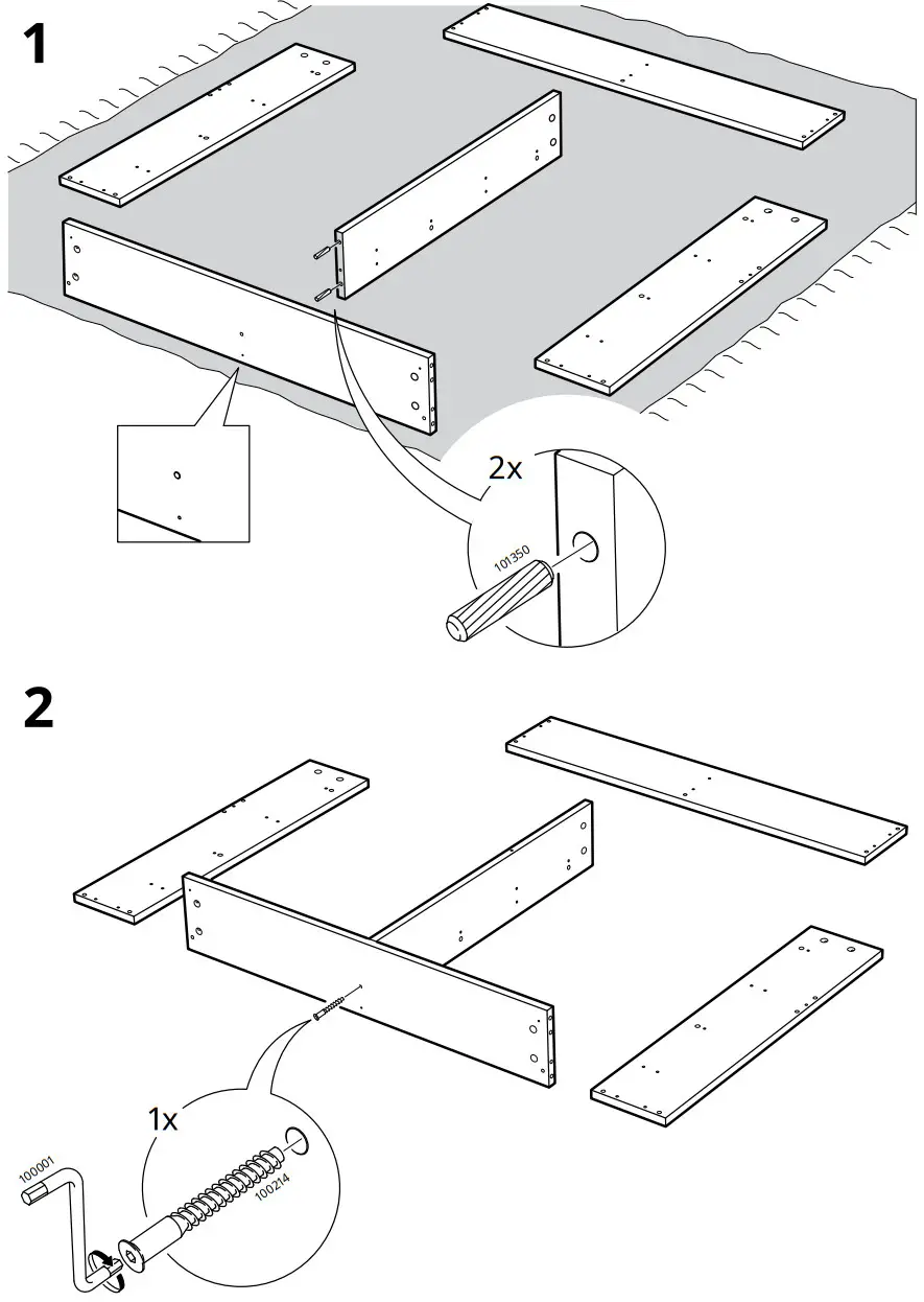 IKEA STALL Shoe Cabinet with 4 Compartments - FIGURE 4