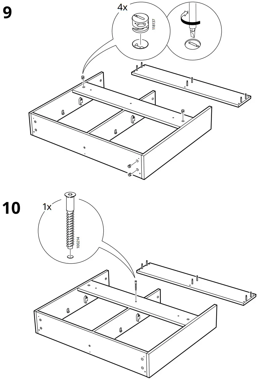 IKEA STALL Shoe Cabinet with 4 Compartments - FIGURE 8