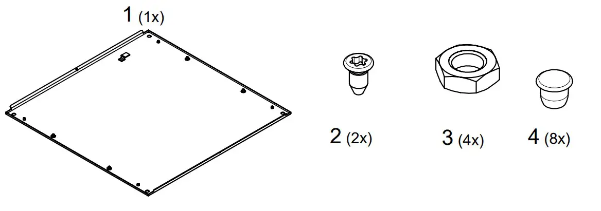 nVent 60630 VARISTAR CP Base Plate IP55 - fig
