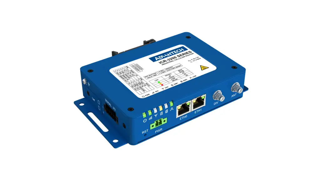 Advantech Icr-3231 4g Industrial Cellular Router Instructions
