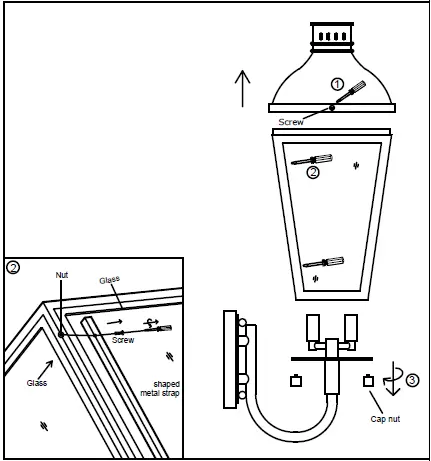 CRYSTORAMA-DUM-9802-GE-3-Light-Graphite-Outdoor-Wall-Mount-fig- (2)