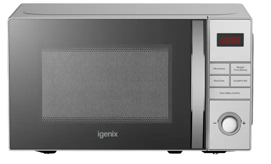 Igenix-IGM0821SS-800W-20L-Digital-Solo-Microwave-PRODUCT