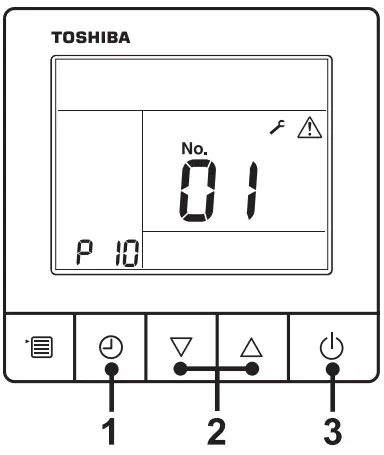TOSHIBA MMU UP0151YHP E Air Conditioner Multi Type - sequence