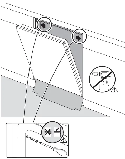 Securing the Dishwasher