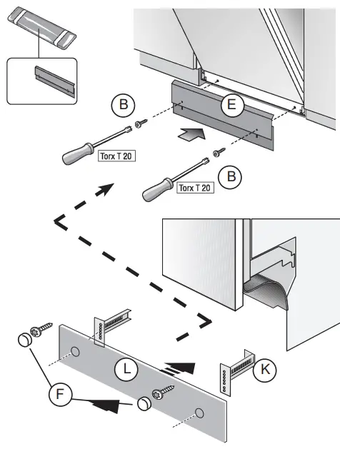 Securing the Dishwasher