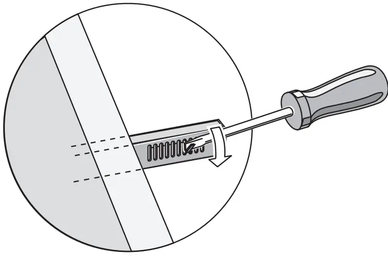 Securing the Dishwasher