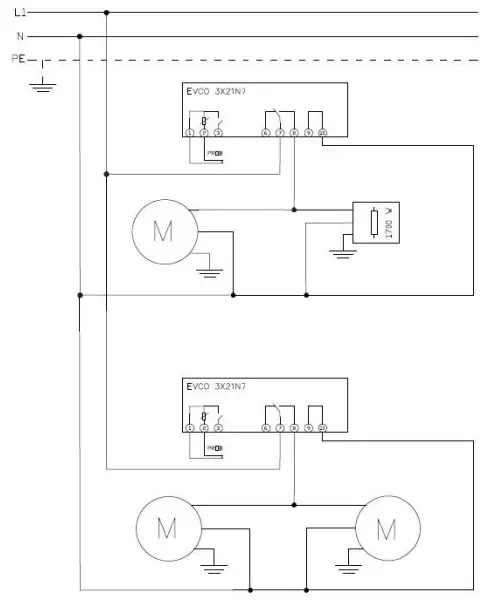 Electric circuit Schema