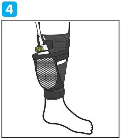 How to wear the garter and the supporter