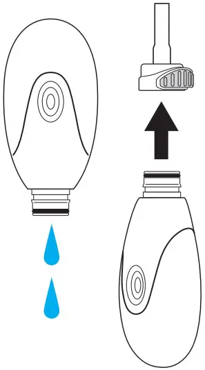 Cleaning when outside