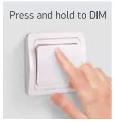 one LIGHT 89009L DALI and Push to DIM LED Driver - Push to DIM wiring diagram 2