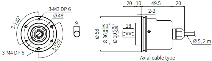 Autonics-E58-Series-58-mm-Diameter-Incremental-Rotary -Encoders-fig-11