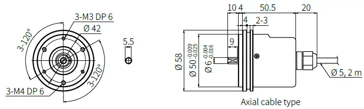 Autonics-E58-Series-58-mm-Diameter-Incremental-Rotary -Encoders-fig-12