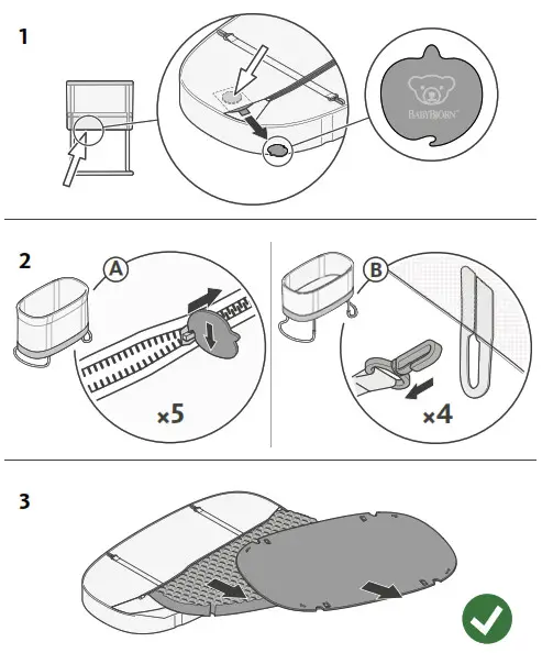 BABYBJ RN Baby Crib Bassinet - Fig11