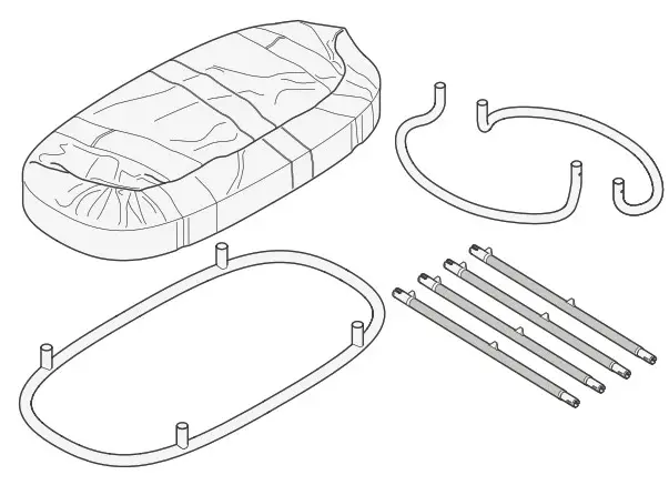 BABYBJ RN Baby Crib Bassinet - Fig2