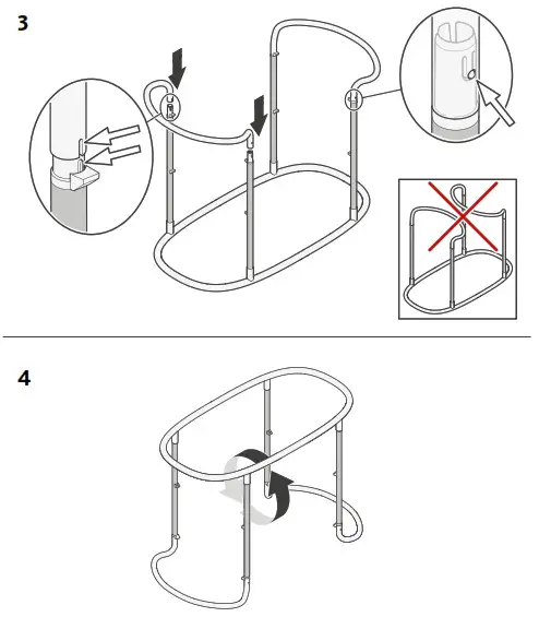 BABYBJ RN Baby Crib Bassinet - Fig4