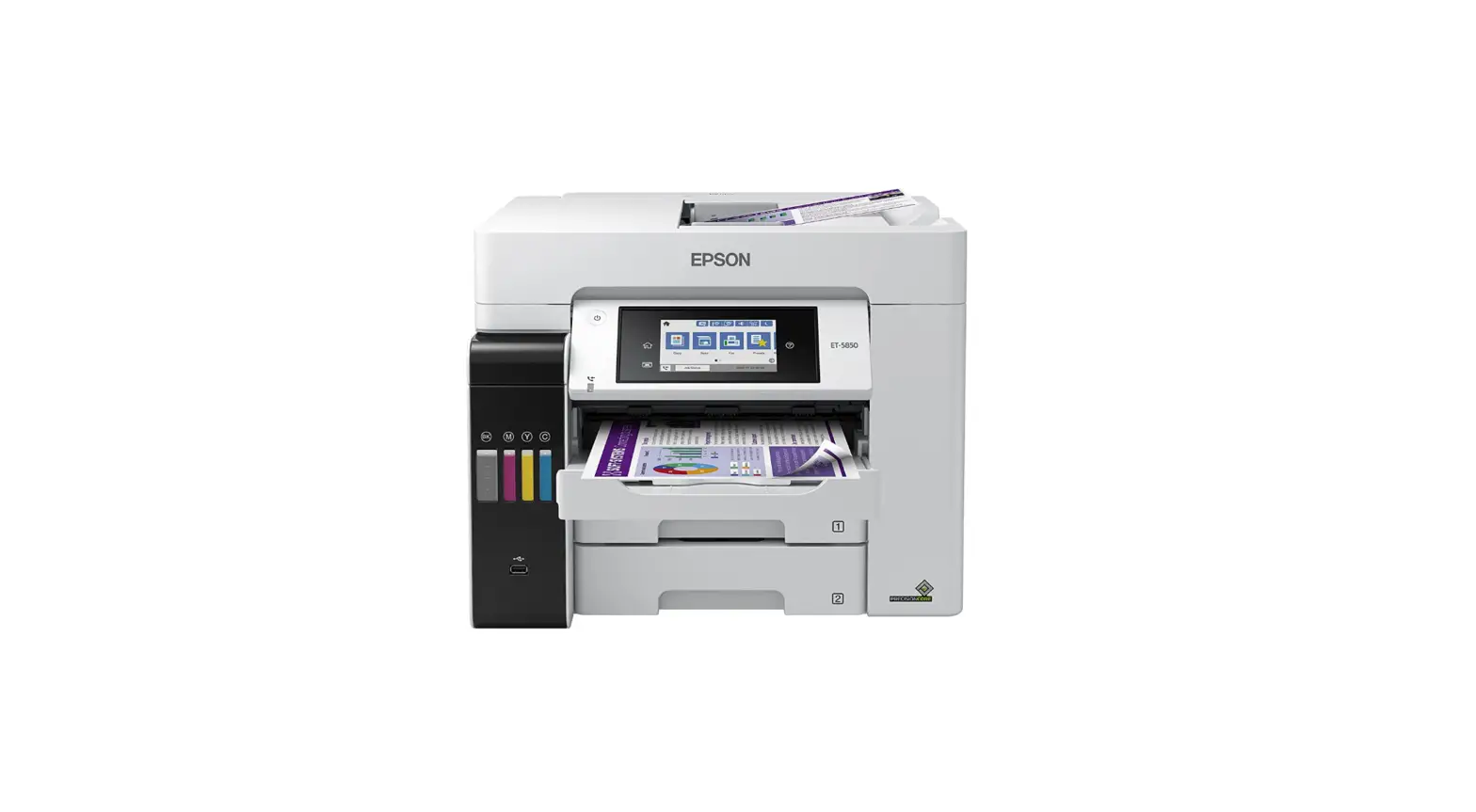 Epson Et-5850 Ecotank Printer With Scanner User's Guide Epson Et-5850 Ecotank Printer With Scanner User's Guide