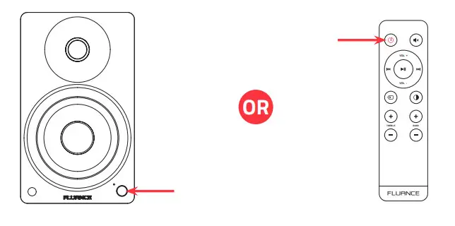 FLUANCE Ai41 Powered Bookshelf Speaker - Unit