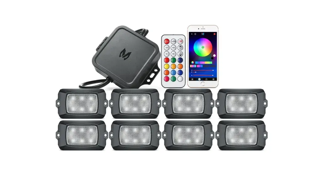 Mictuning Q1 Rgb Rock Lights Instructions