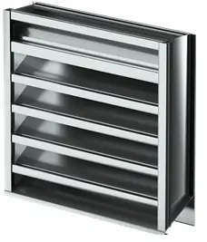 AIROLITE K6746MDE Fixed Blade Extruded Non-Drainable Louver