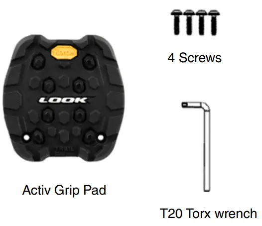 LOOK 1293346 Trail Grip - GRIP pad kit