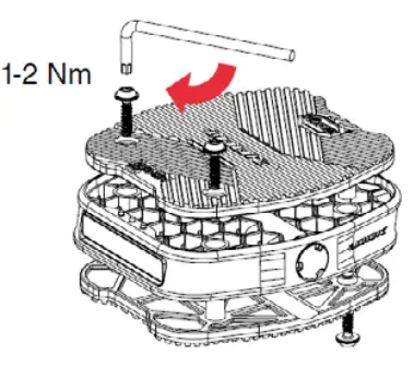 LOOK 1293346 Trail Grip - Pad assembly