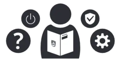 PHILIPS TAT1207 Wireless Headphone - symbol 2