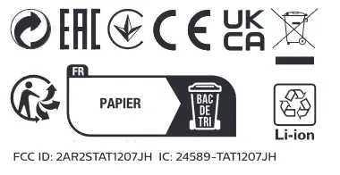 PHILIPS TAT1207 Wireless Headphone - symbol 3