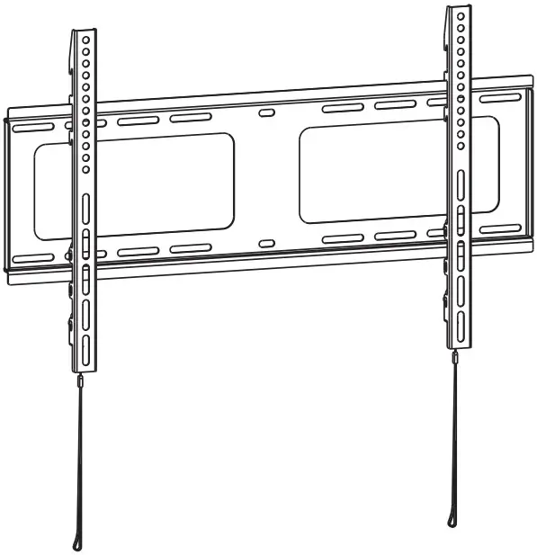 LASER TVB-LUP38-6F Large Fixed Slim Profile TV Wall Mount