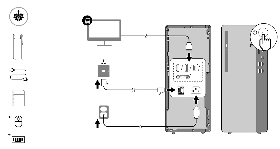 Lenovo ThinkCentre M70t Gen 4 Enterprise Level Tower PC
