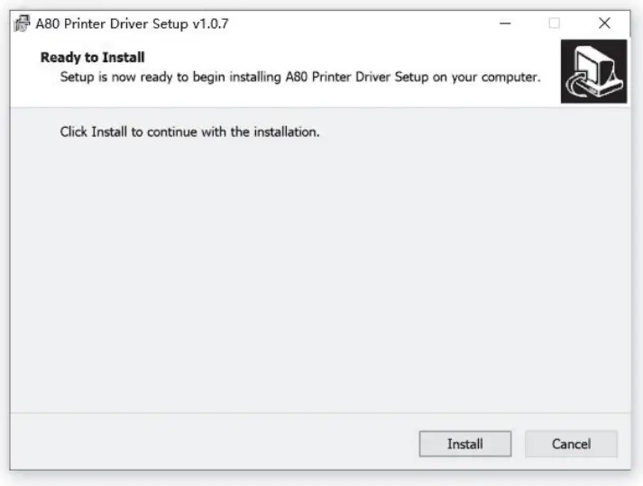 xiamen 2A6FW Thermal Printer - power key2