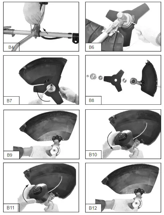 MATRIX BMS 1400-3 Petrol Brush Ctter - fig 1