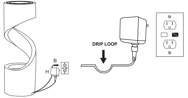 glitzhome-2007300052-Outdoor-Fountain-with-Led-Lights-an-Pump-fig-14