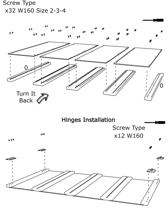 WLO Wood LLC Size 2 Gabled Elevated Solid Spruce