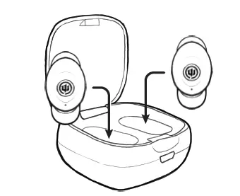 Charging the Earbuds