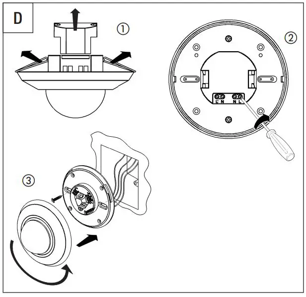 GEWISS-GW-10595-Ceiling-Mounting-Motion-Detector-fig-5