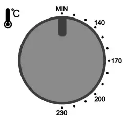 Westfalia Km 3300 Mini Kitchener With Rotisserie And Circulating Air - temperature