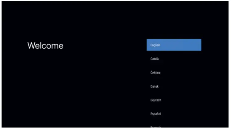 First time installation