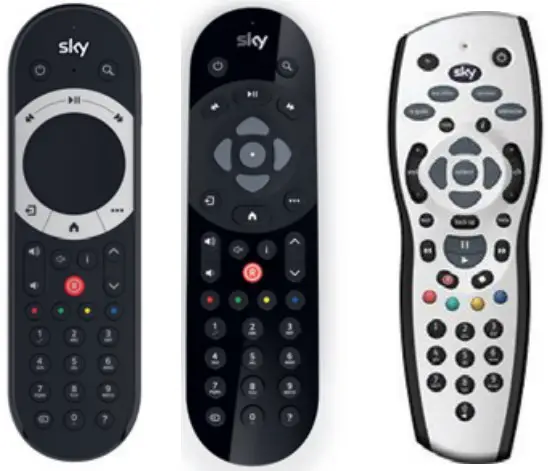 Sky Remote Code