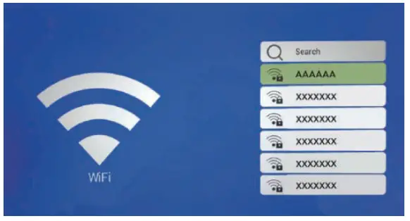 Pericat S20 Mini 1080P Wifi Video Projector - wifi