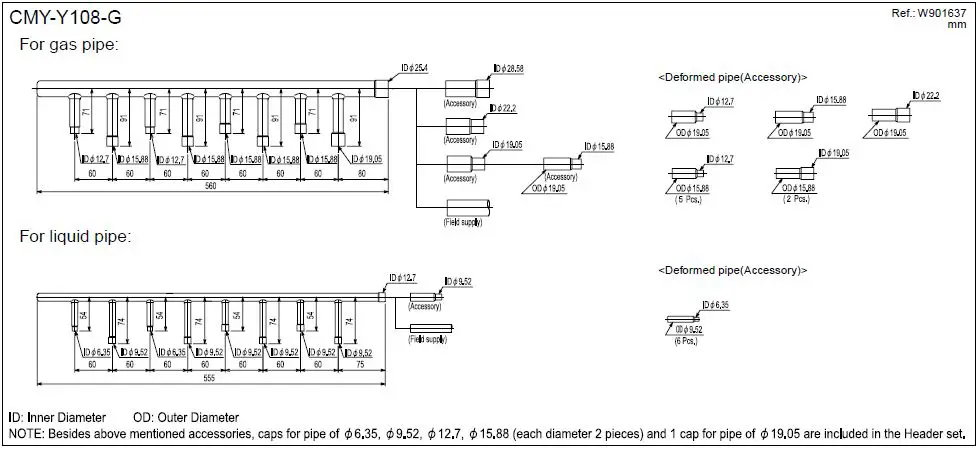 MITSUBISHI-ELECTRIC-CMY-R160-J-Coupling-Piece-for-BC-Controller-fig- (6)