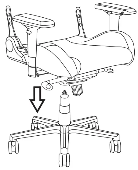 AQIRYS Calypso Gaming Chair - fig 5