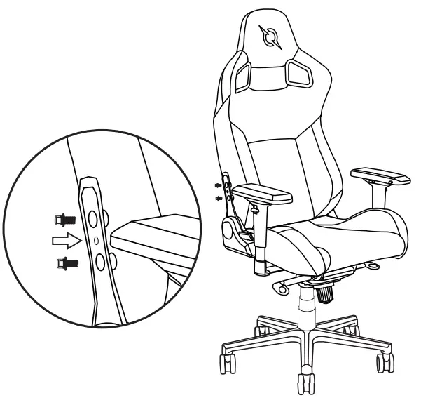 AQIRYS Calypso Gaming Chair - fig 6