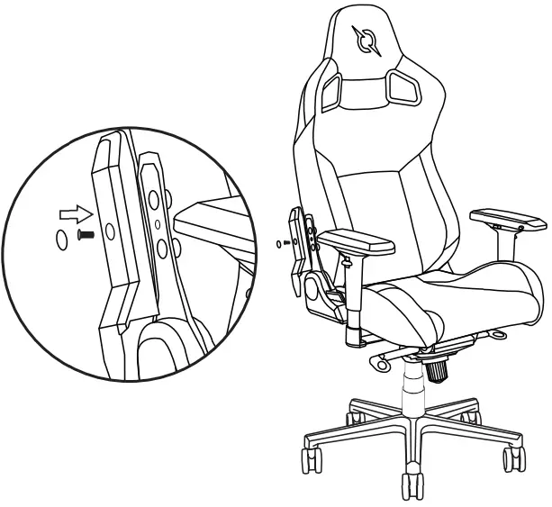 AQIRYS Calypso Gaming Chair - fig 7